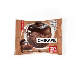Протеиновое печенье Chikalab в шоколаде без сахара - Тройной шоколад, 60 г - фото 11786