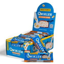 QWIKLER шоколадный батончик без сахара (Квиклер) - Нуга с арахисом, 30шт - фото 14103