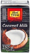 Молоко кокосовое REAL THAI в упаковке тетра-пак 250 мл