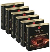 Шоколад в кубиках CARENERO SUPERIOR 97,7% OZera, 6 штук