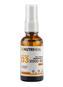 Nutriheal D3 2000 +  MST OIL (витамин D3 2000 + МСТ масло + витамин Е)