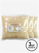 Мука кунжутная (белый кунжут) 500 г х 3 штуки 9083