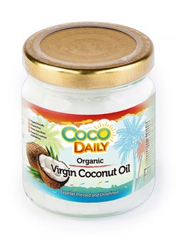 Organic Кокосовое масло Coco Daily Extra Virgin, 195мл - фото 12609