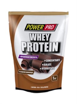 Протеин сывороточный "Whey Protein" с урсоловой кислотой - шоколад, 1кг - фото 13741