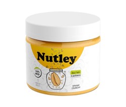 Арахисовая паста Кранч с кусочками арахиса Nutley, 300г - фото 13914