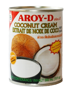 Кокосовые сливки 70% Aroy-D, 560 мл - фото 5085